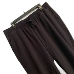 Talbots Women’s Black Capri Joggers 1X XL B1-11